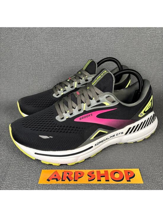 Brooks Shoes - Brooks Adrenaline GTS 23 1203811B037 Size 9 Women`s Black Running Shoes